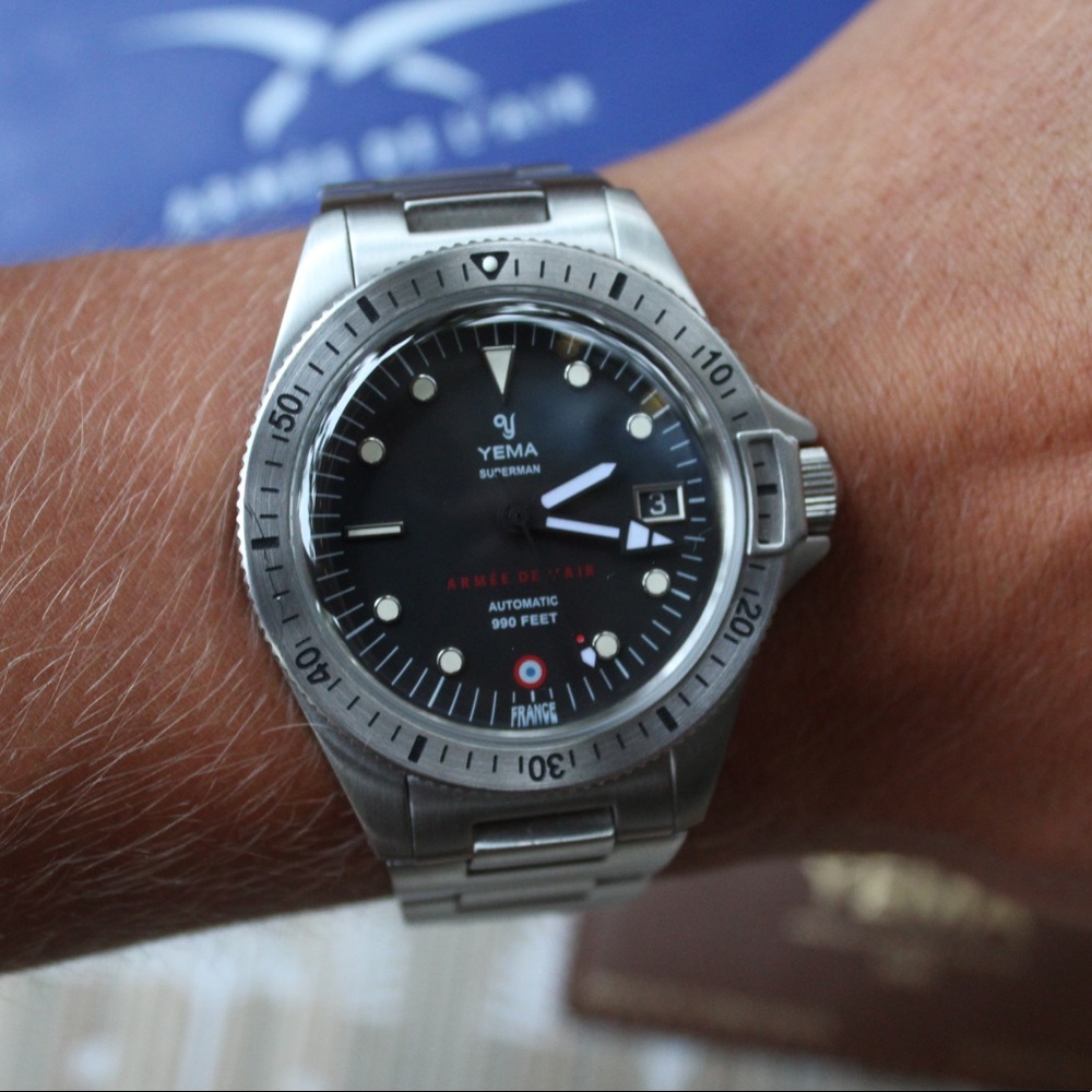 Yema Superman Armeé de L’air limited edition Automatic watch SOLD OUT Model